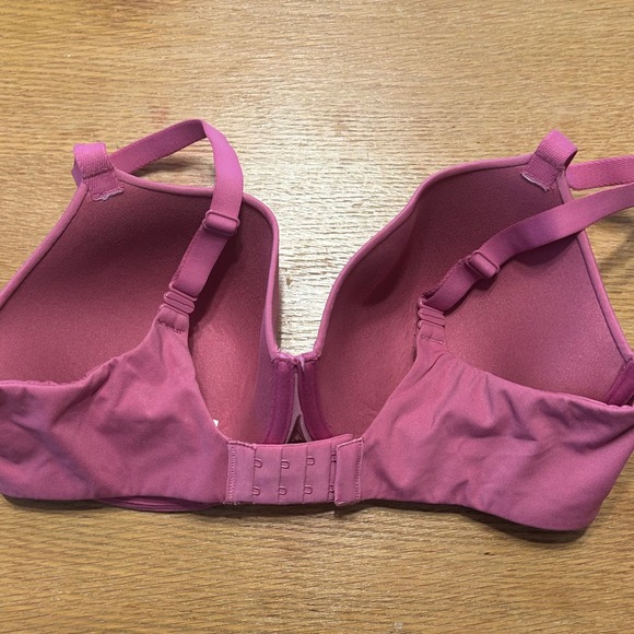 Bare Necessities Pink Full Coverage Underwire Bra 34DD Smooth Comfort Everyday - Picture 2 of 4